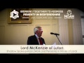 Lord mckenzie of luton  noah conference 2016