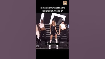 Thumbnail of When Rihanna Laughed At Ariana #shorts