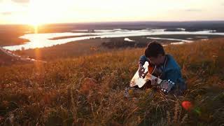 13 Guitare Acoustique. Country & Folk Heureux. Short Guitar Clip. Audionautix