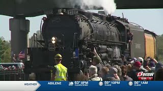 Big Boy steam locomotive arrives Thursday afternoon in North Topeka