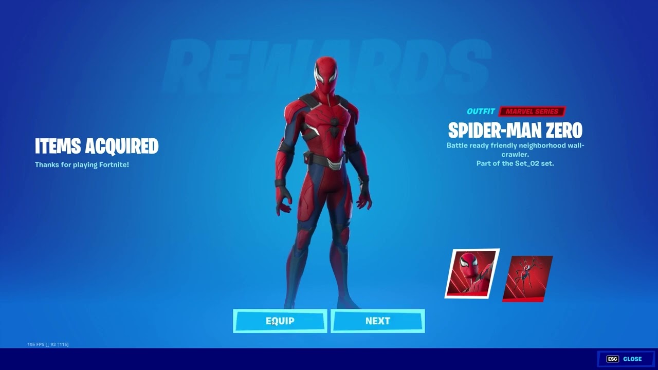 SPIDER-MAN ZERO (Fortnite X Marvel ZERO WAR)