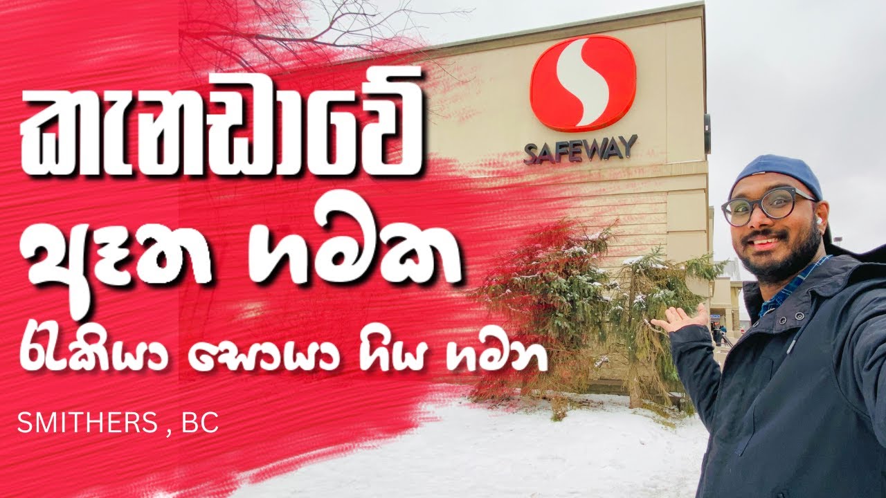 කැනඩාවේ ඈත ගමක රැකියා සොයා ගිය ගමන 🇨🇦 Finding Jobs in a Small Town of