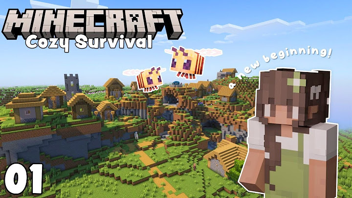 Starting a New Cozy Minecraft World | Minecraft Survival Let's Play | Episode 01 🐝