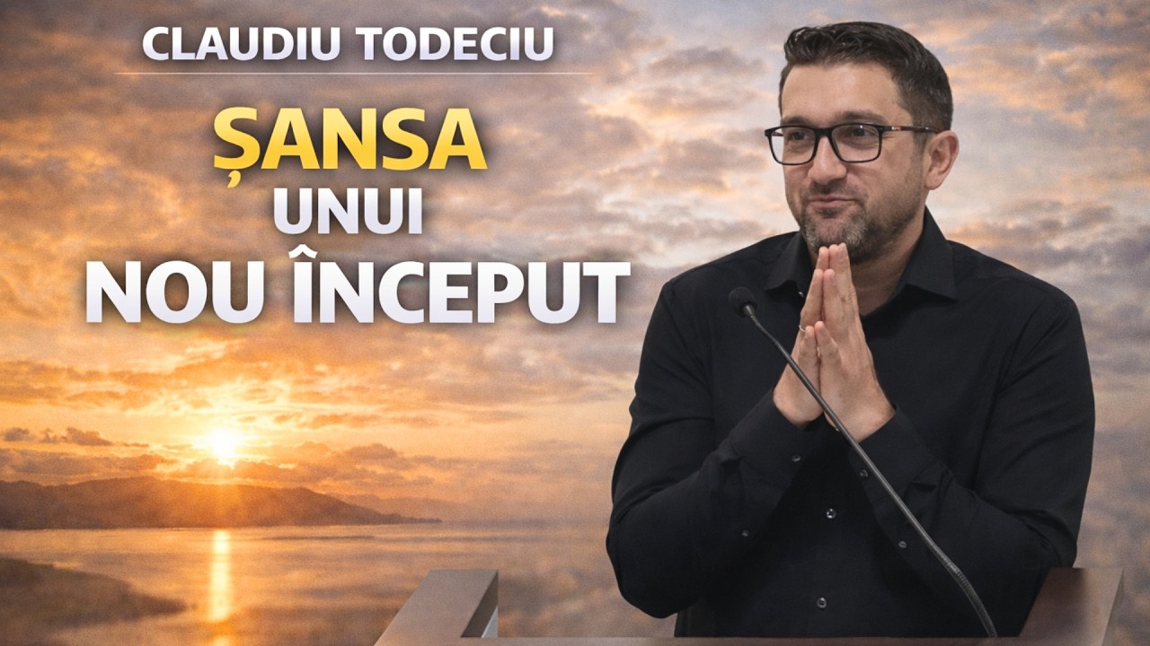 PREDICA CLAUDIU TODECIU - ȘANSA UNUI NOU ÎNCEPUT 2026