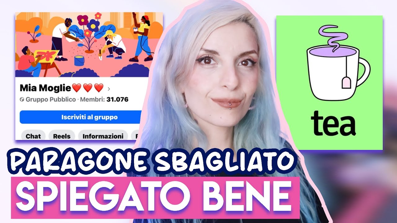 Tea App e gruppo Mia moglie: perché il paragone è sbagliato | BarbieXanax Factory