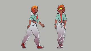 2D Animation Walk Cycles in Clip Studio Paint EX