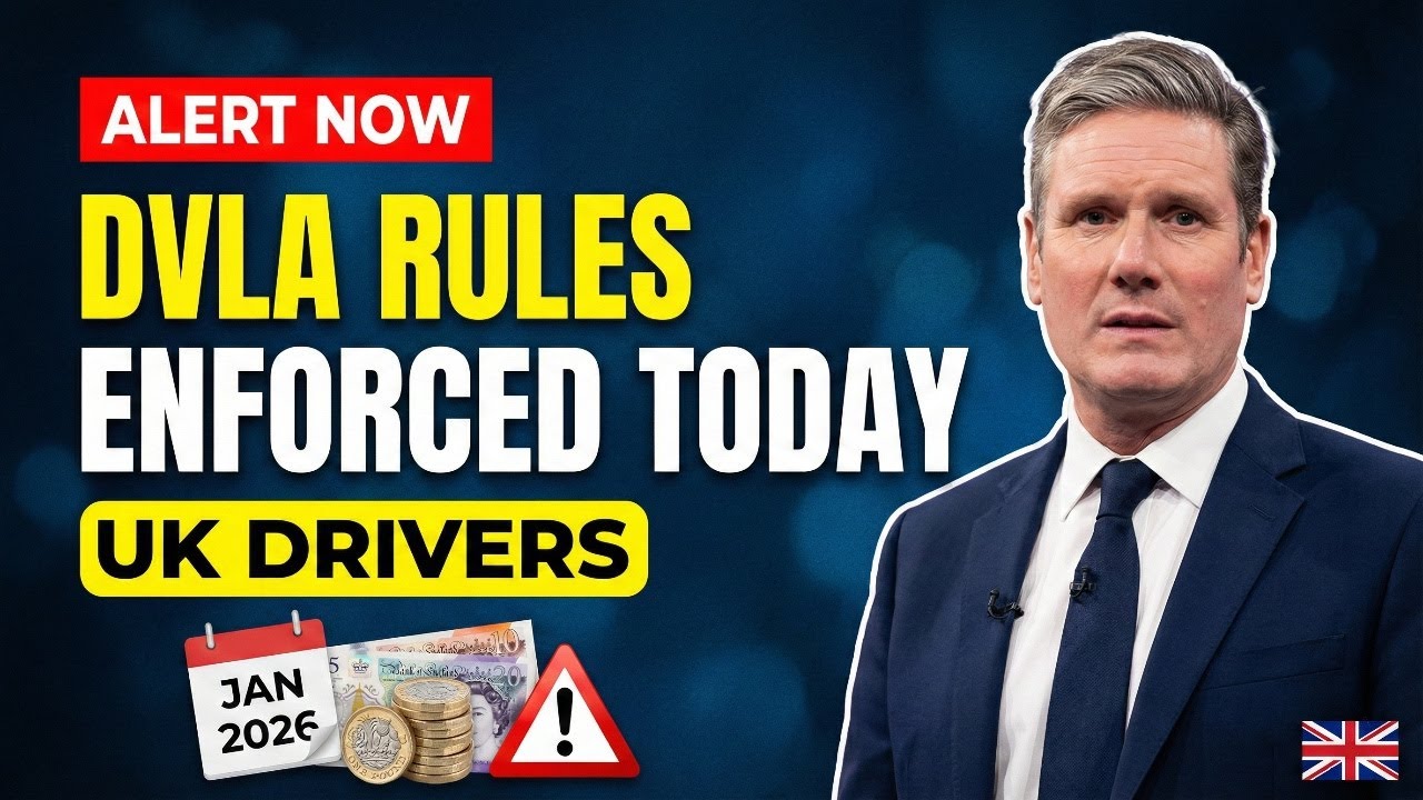 UK Drivers Alert: DVLA Introduces 5 New Rules with Immediate Enforcement
