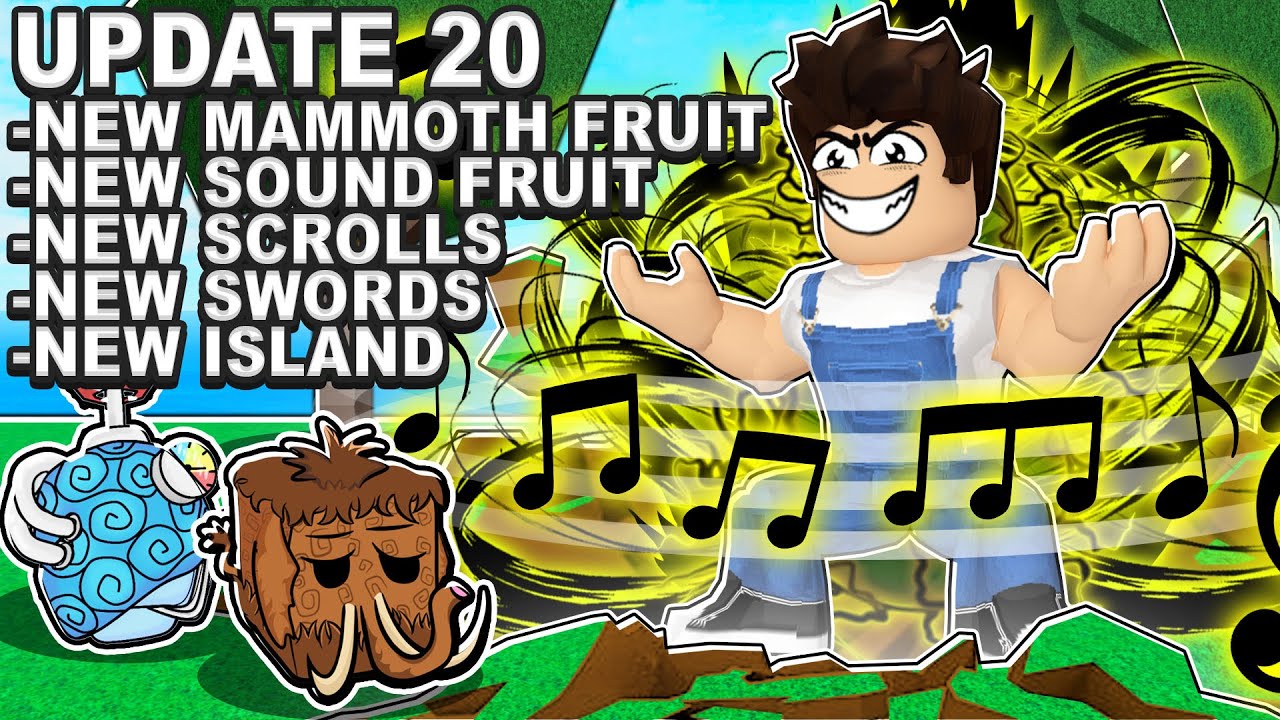 Roblox Blox Fruits Update 20: Scrolls, new weapons, and more