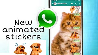 How to Download WhatsApp animated stickers ||How to get WhatsApp new animated stickers||2020 screenshot 5