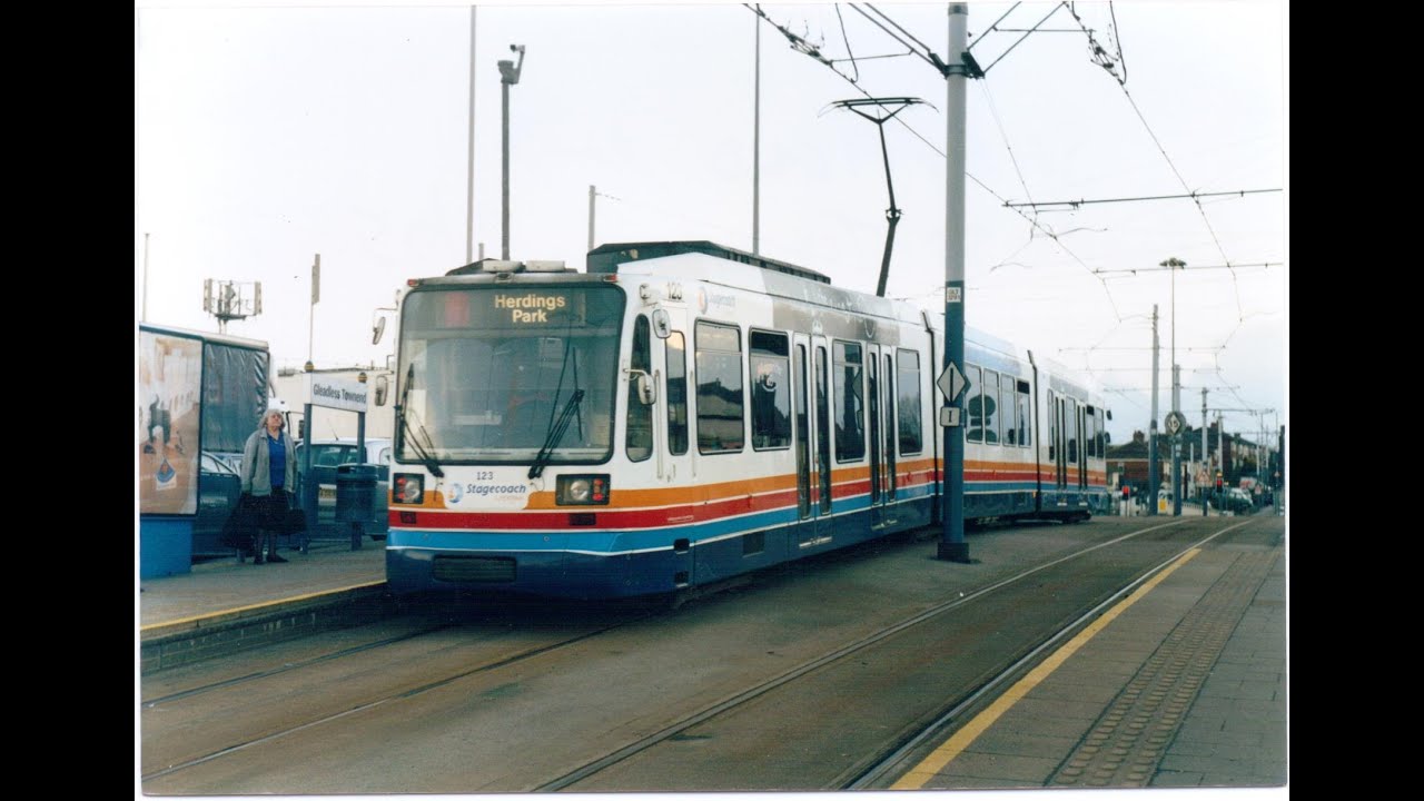 Sheffield trams March 2005
