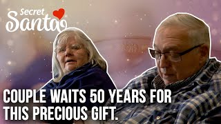 He hasn’t had a suit in 53 years. A Secret Santa is changing that and giving this couple even more.