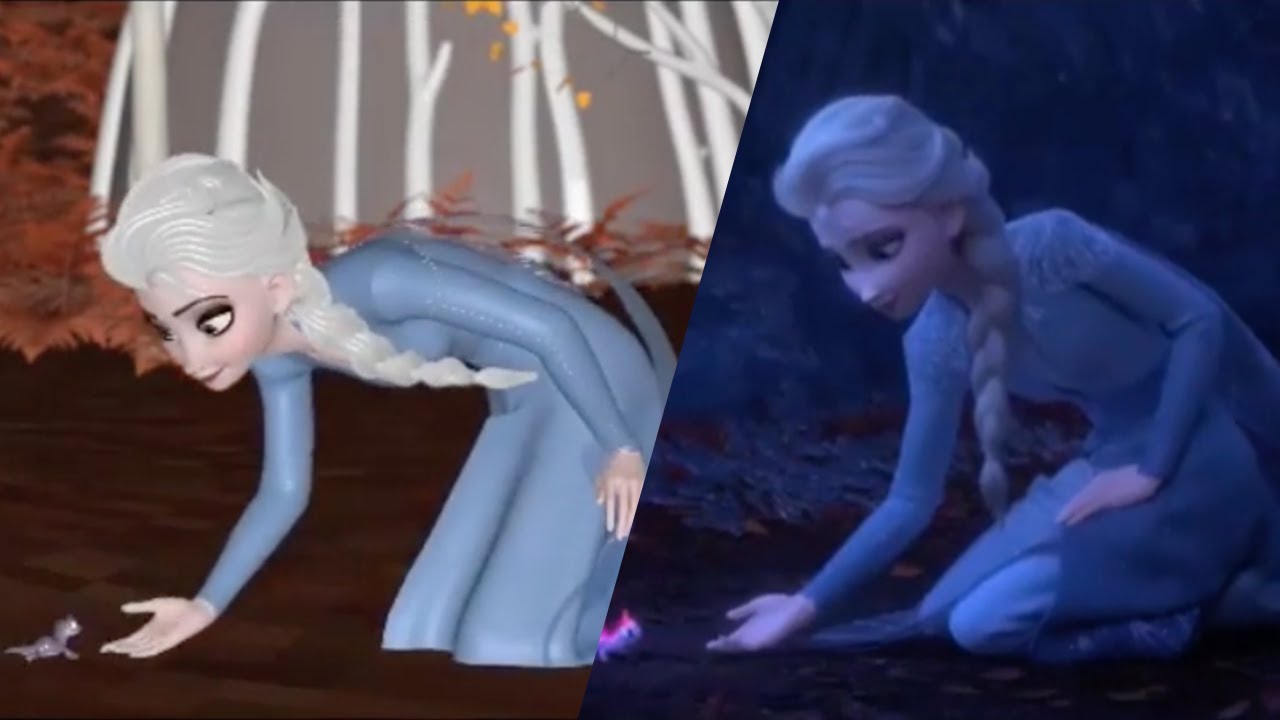 Frozen 2 | Bruni and Elsa Shot Progression | Reece Porter ...
