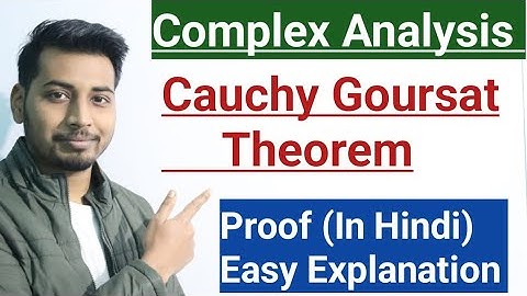 Cauchy Theorem | Cauchy Goursat Theorem | Complex Integration| Complex Analysis