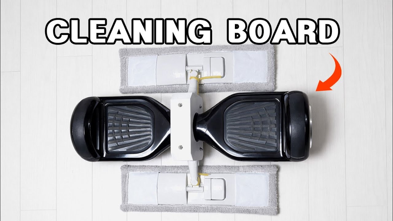 호버보드가 청소도구로 변신 가능할까? DIY CLEANING BOARD