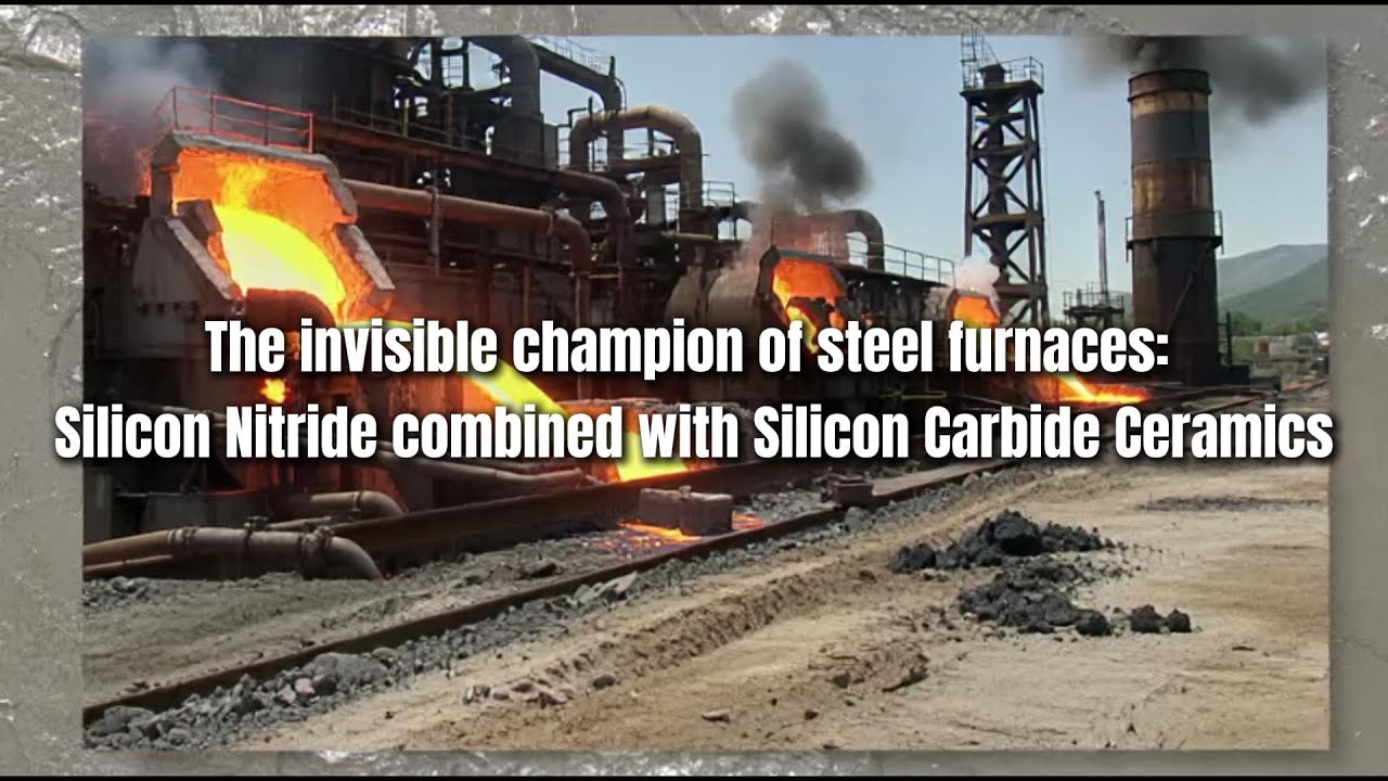 The invisible champion of steel furnaces Silicon Nitride combined with Silicon Carbide Ceramics