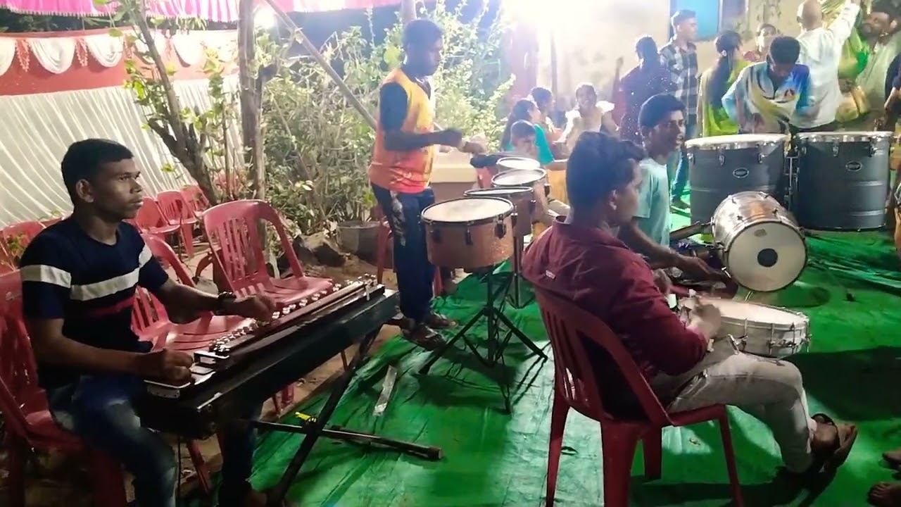 banjo_play_by_me...आग पोरी तू सपणात येणा....FULL DHAMAL_🎹🥁