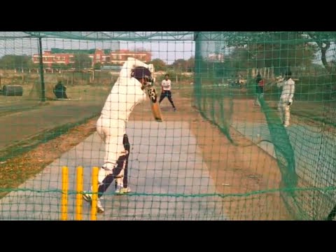 Batting in nets || Batting practice || Net session. - YouTube
