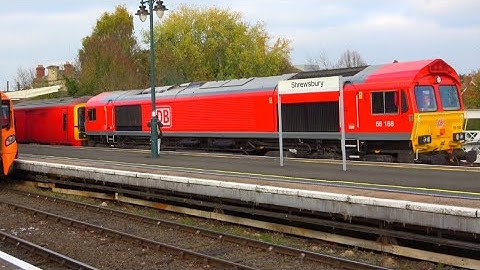Royal Mail Class 325 Scrap Move Passing Through Shrewsbury - 31/10/24