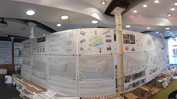 360 view of The Department of Architecture End of Year Graduate Exhibition 2017
