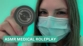 ASMR Heart Check and Deep Breathing for Anxiety (Medical Roleplay)