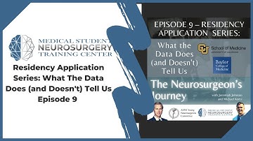 Residency Application Series: What The Data Does and Doesn