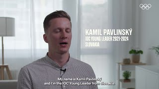 Meet the IOC Young Leaders 2021-2024 –Kamil Pavlinský from Slovakia