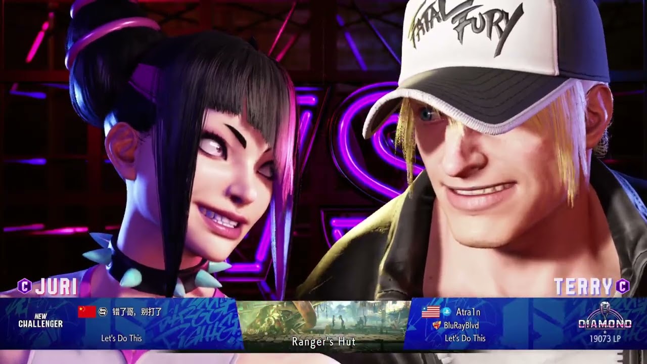 Highlight: Terry train Can't sleep playing sf6