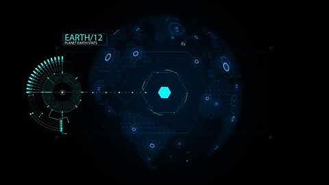 HUD UI Earth 1 for After Effects 2023