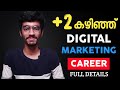 Digital marketing course in malayalam  after 102 and degree 