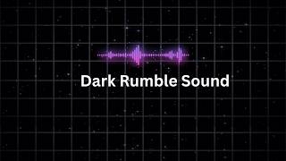 Dark  Rumble Sound Effect |Horror SFX | Cinematic Metal Impact & Dark Ambience