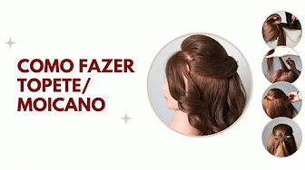 HOW TO MAKE A TOPKNOT/MOHAWK - BEGINNERS - from preparation to finishing the hairstyle