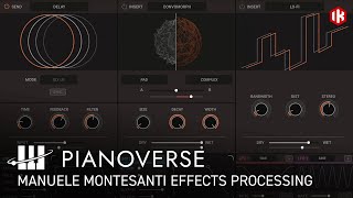 Pianoverse Effects Processing: piano virtual instrument sound demo by Manuele Montesanti