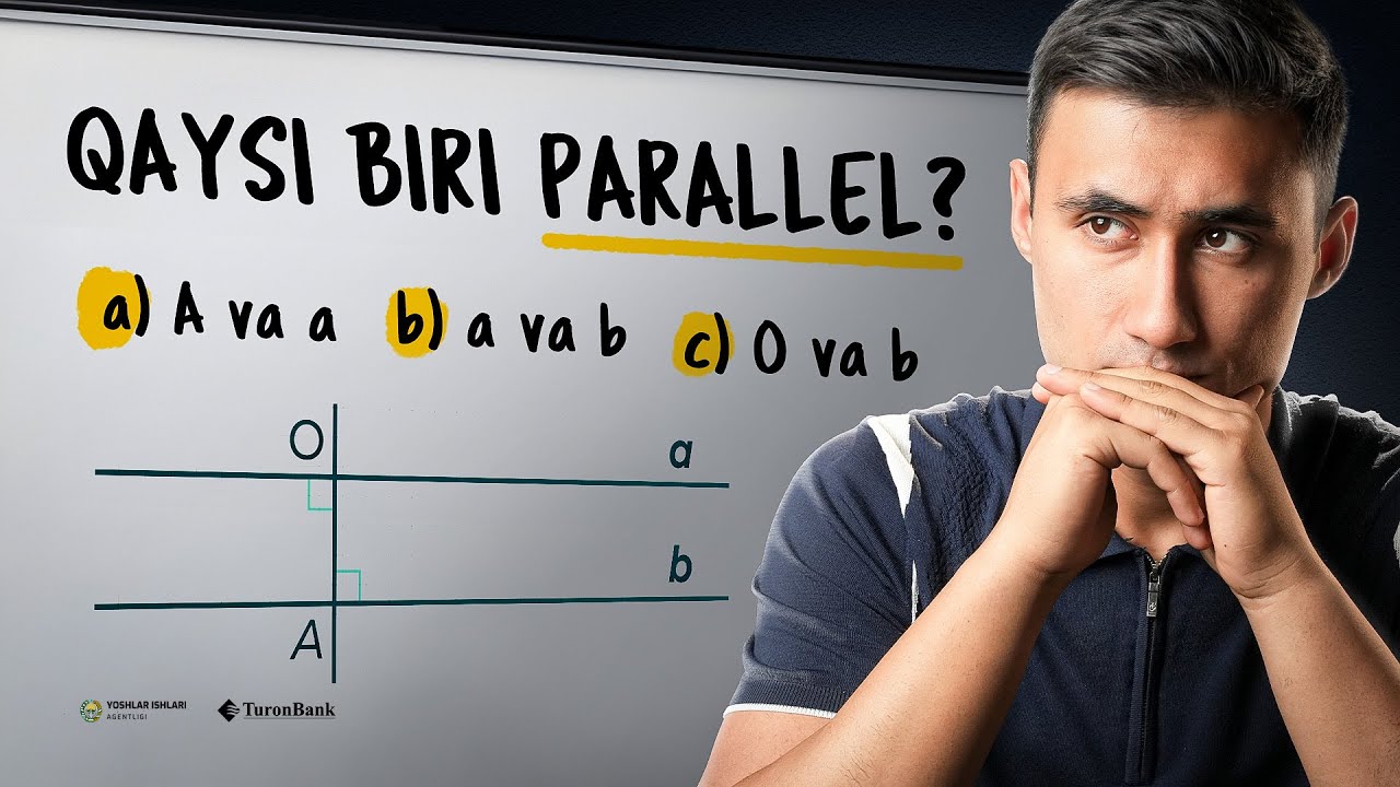 2 to‘g‘ri chiziqning parallellik alomatlari | 7-sinf Geometriya #12