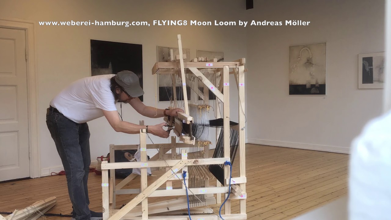 Flying8 Moon Loom, Auf- und Abbau