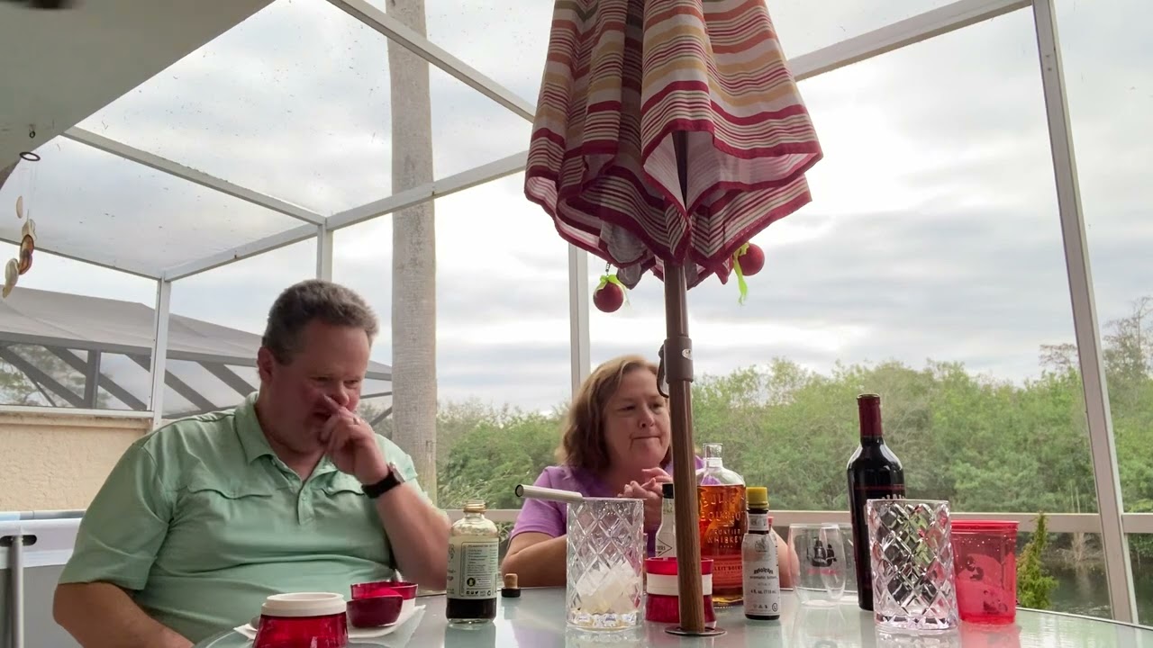 Fix a drink.  Fig old fashioned and fig manhattan using 