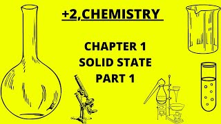 + 2// CHEMISTRY //CHAPTER 1 // SOLID STATE //PART 1 //  CRYSTALLINE SOLIDS AND AMORPHOUS SOLIDS