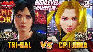 T8 Tribal Nina Williams Vs Cp Jona Anna Williams Tekken 8 High Level Gameplay