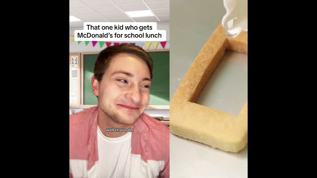  Pov That One Kid Who Gets Mcdonalds Brought For Lunch Greenscreen School Nostalgia