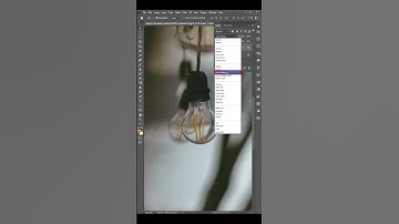 How to glow a Light Bulb in Photoshop | #photoshop #tutorial #shorts