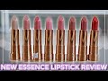 NEW ESSENCE LIPSTICK 2021 REVIEW // Soft Precise Lip Pencil, Hydrating Nude & Cool Collagen lipstick