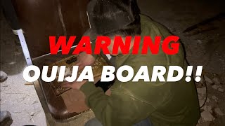 FOUND OUIJA BOARD IN ABANDONED BUILDING!! (SCARY)