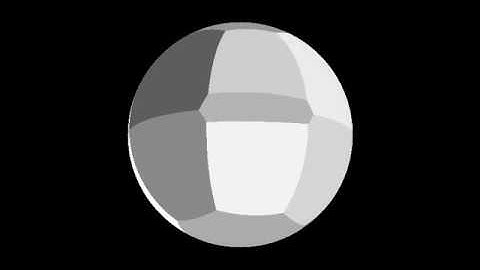 Hypersphere-monochrome. Rotation in four-dimensional space. 4D. Fourth dimension. Hyperspace.