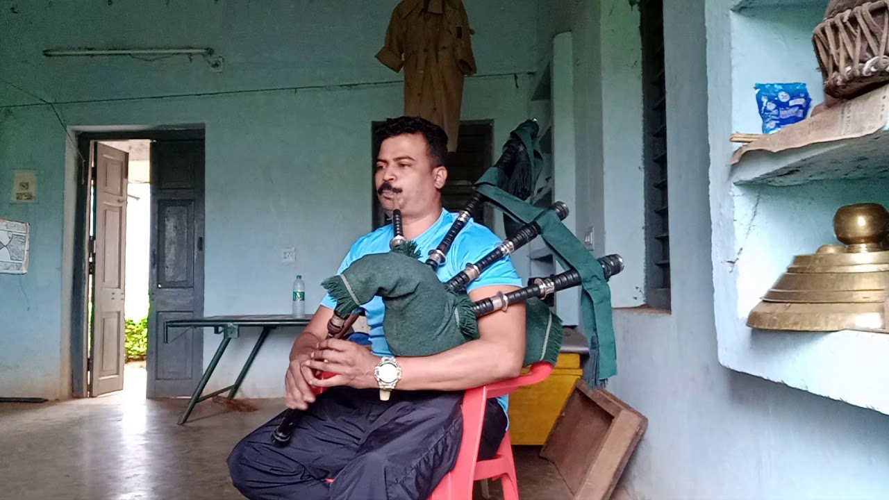 Road March 7 of Bugle Play on Bagpipe - YouTube