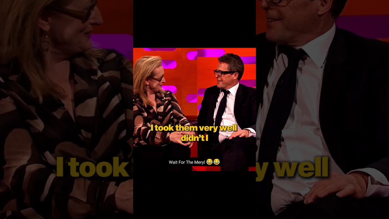 Meryl Streep Being Meryl Streep 😂😂
