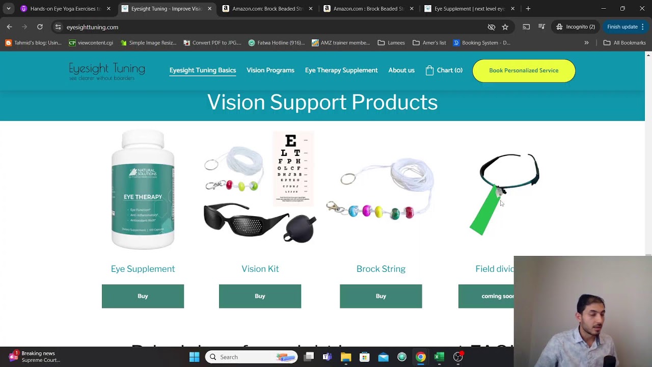 My Eyesight Improvement Course to relax your eyes and see better! Live Stream