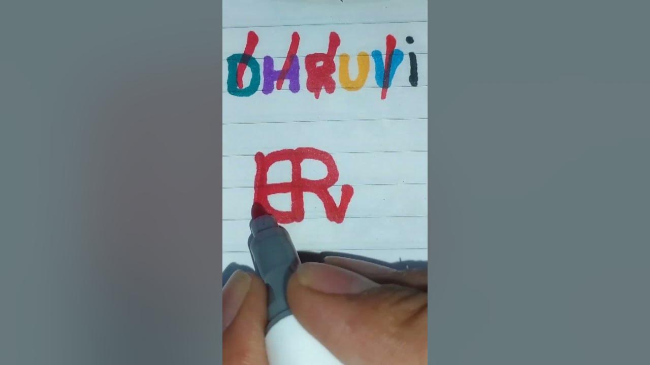 logo-name-dhruvi-comment-your-names-youtube