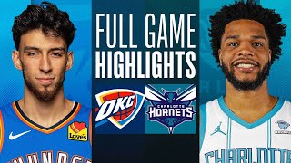 THUNDER at HORNETS | FULL GAME HIGHLIGHTS | April 7, 2024