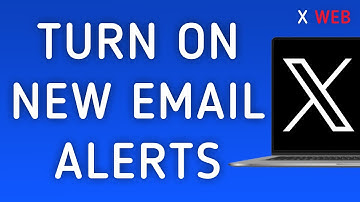 How To Turn On New Email Notifications On X (Twitter) Web On PC (New Update)