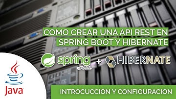 1 Como crear una API RESTFull con Spring y Hibernate Configuración e Introducción del proyecto