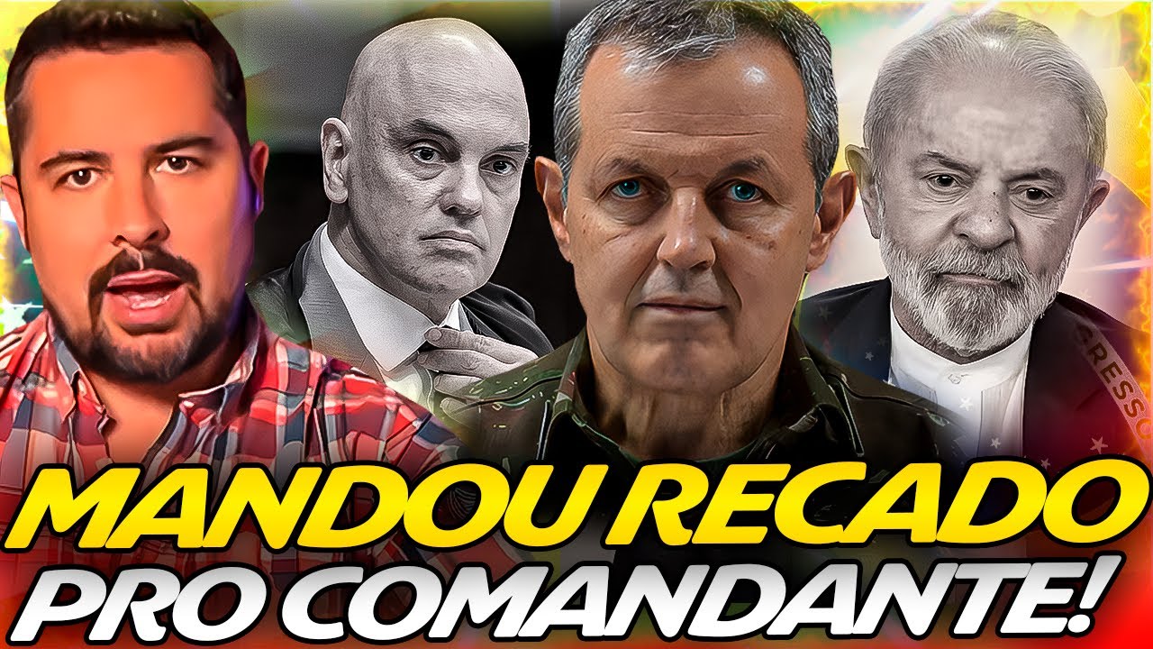 🚨 PAULO FIGUEIREDO MANDA RECADO PRO COMANDANTE DO EXÉRCITO!